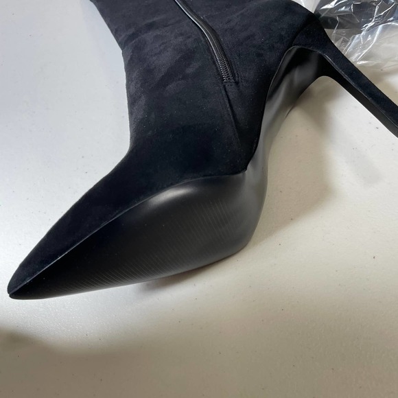 Nine West Teleena Women's Boot (Black - Size 9 - FAUX Suede) - Picture 9 of 13